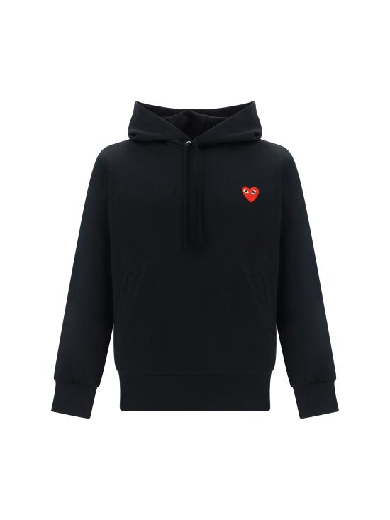 26SS 꼼데가르송 후드 티셔츠 AXT174051 1 BLACK