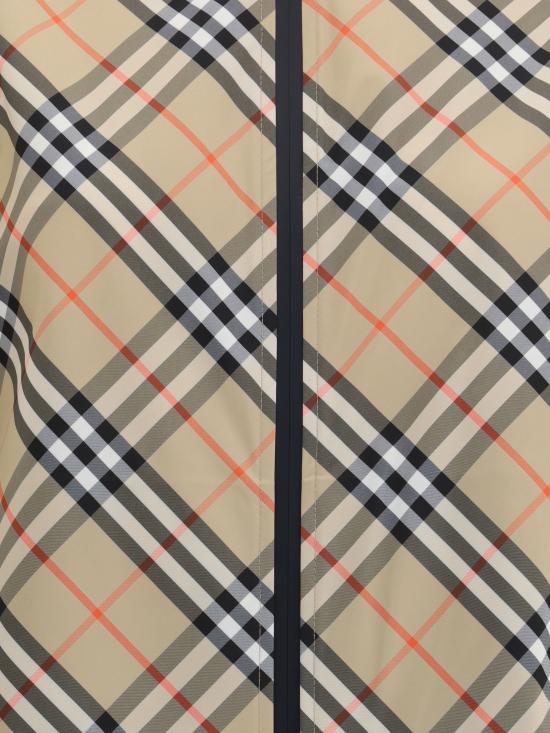 26SS 버버리 살콤 체크 후드 윈드브레이커 자켓 8110301 B9368 BEIGE - BURBERRY