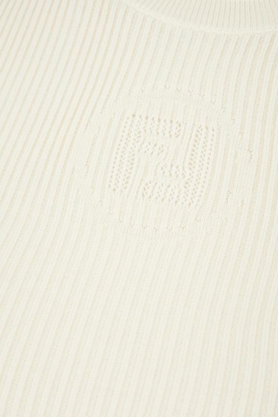 25SS 펜디 민소매 티셔츠 FZXD56AUI4 F08QQ Bianco - FENDI