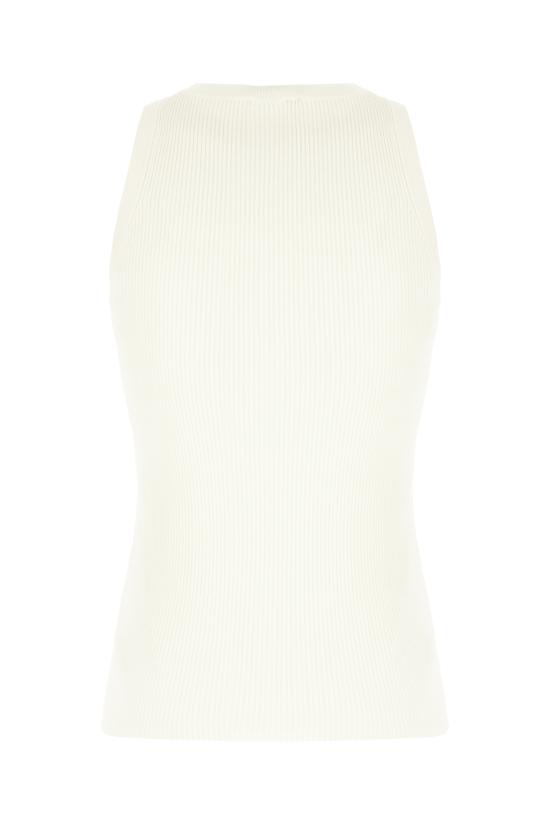 25SS 펜디 민소매 티셔츠 FZXD56AUI4 F08QQ Bianco - FENDI