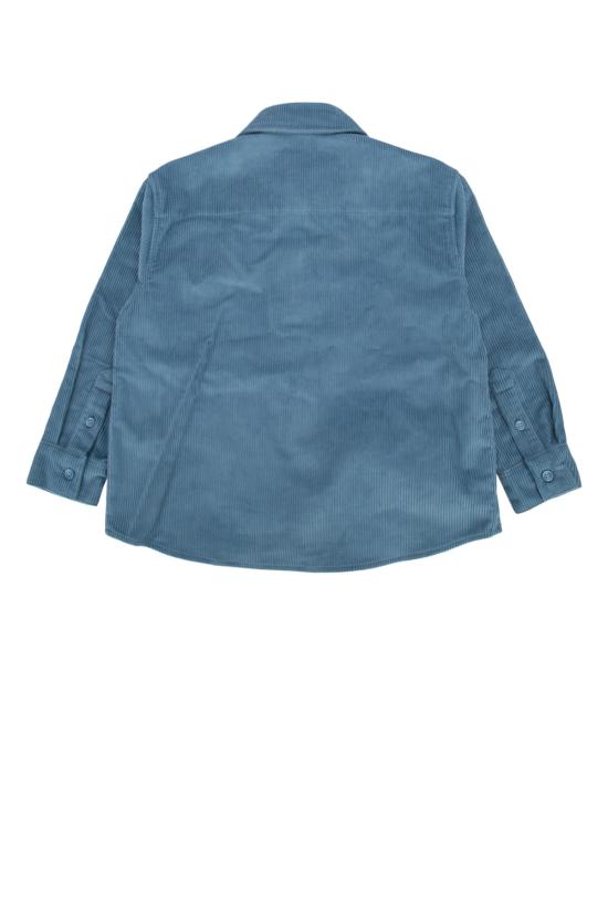 24FW [키즈] 버버리 셔츠 8088971 B9147 ALLOYBLUE - BURBERRY