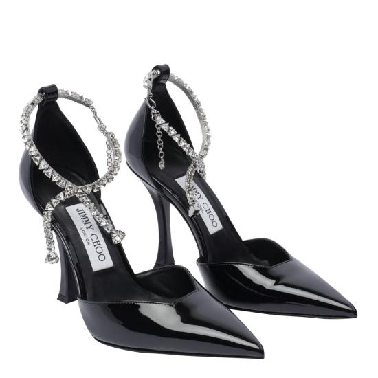 26SS 지미추 힐/펌프스 STEVIE 100PATBLACK Black - JIMMY CHOO