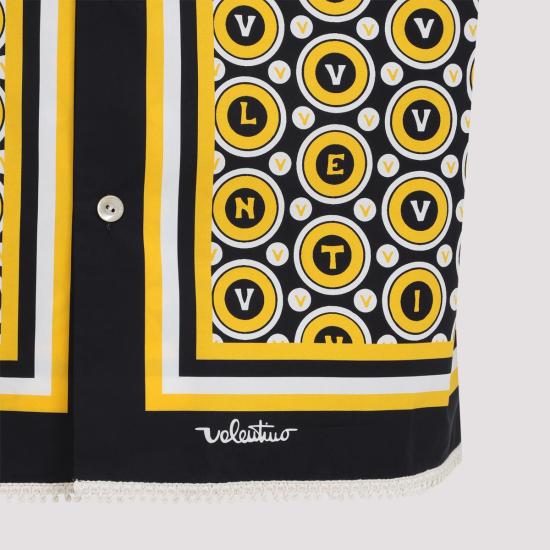 25FW 발렌티노 가라바니 반팔 셔츠 7V3AA111AYQ Black - VALENTINO GARAVANI