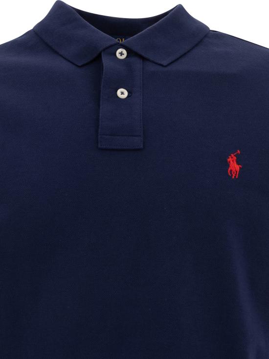 26SS 폴로 랄프로렌 폴로 티셔츠 710782592008NEWPORT NAVY C3870 Blue - POLO RALPH LAUREN