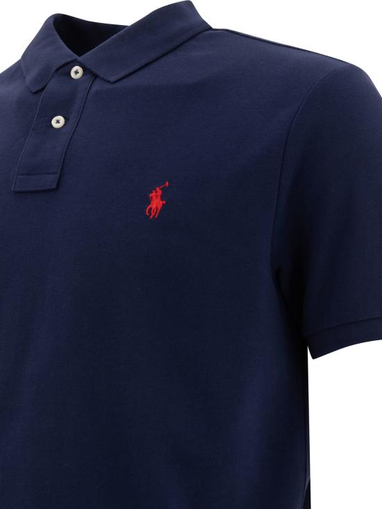 26SS 폴로 랄프로렌 폴로 티셔츠 710782592008NEWPORT NAVY C3870 Blue - POLO RALPH LAUREN