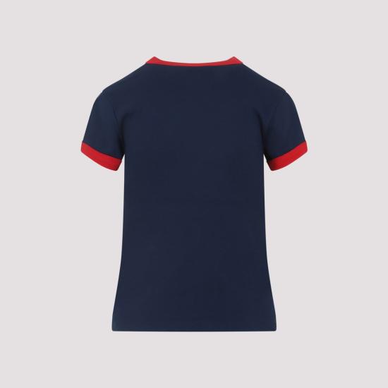 25FW 발렌티노 가라바니 반팔 티셔츠 7B3MG24D970 4 BLUE - VALENTINO GARAVANI