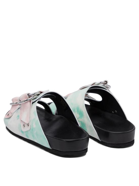 25SS 피에르하디 샌들 VN01CALFMULTI TIE AND DYE BLACK Black - PIERRE HARDY