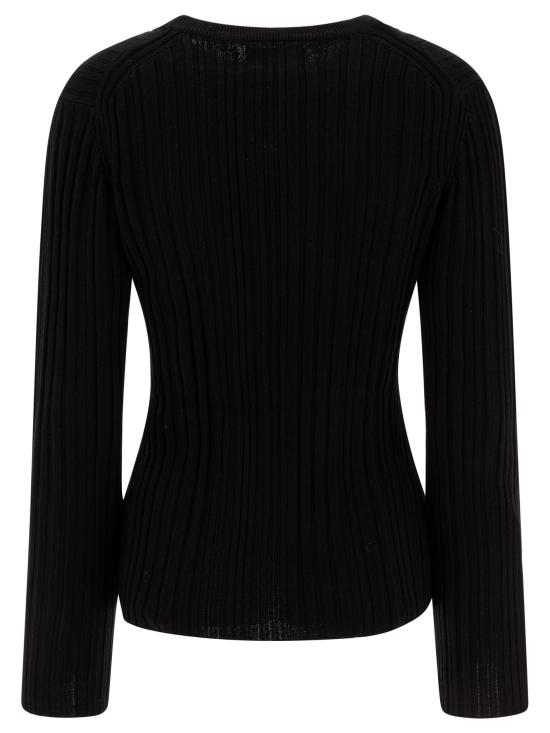 25SS 루루 스튜디오 긴팔 티셔츠 ELSABLACK Black - LOULOU STUDIO