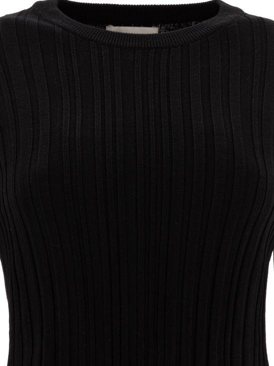 25SS 루루 스튜디오 긴팔 티셔츠 ELSABLACK Black - LOULOU STUDIO