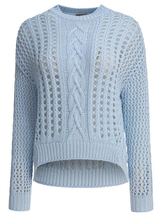  라키 스웨터 SUMMER BREATHLESSNAZIONALE Light blue