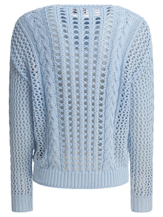  라키 스웨터 SUMMER BREATHLESSNAZIONALE Light blue - RAKKI