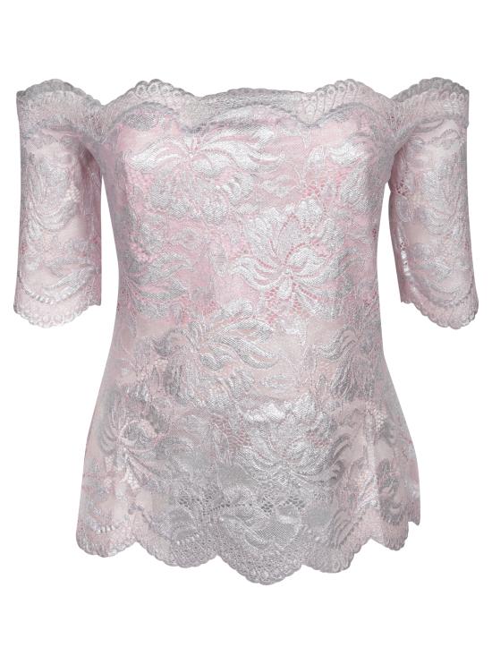 25SS 파코라반 반팔 티셔츠 25EJTO097 PA0244 M959 Pink