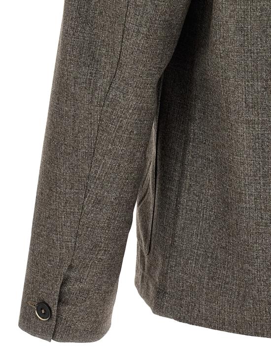 25FW 바레나 긴팔 셔츠 OSU53000501260 Brown - BARENA