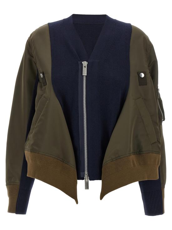25FW 사카이 자켓 2507996532 Multicolor