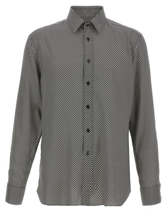 25FW 톰포드 긴팔 셔츠 HRN001FMT060ZBLEC White Black