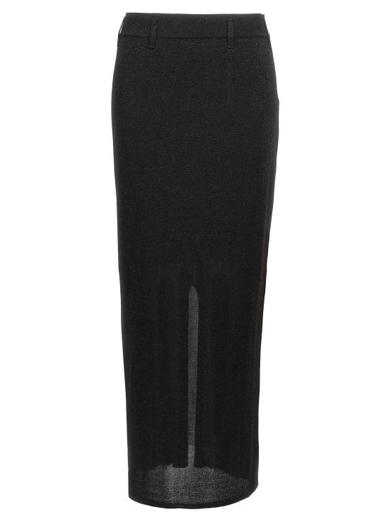 25FW 미소니 숏 스커트 DS25WH00BK01BYL905E Black