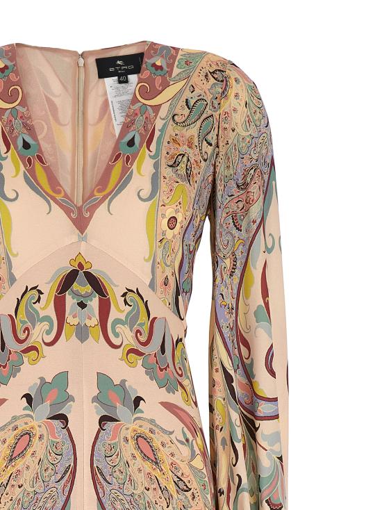 25FW 에트로 롱 원피스 WRHA043999SP4F9X0874 Multicolor - ETRO