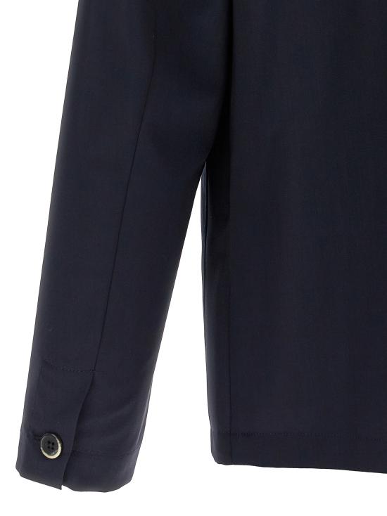 25FW 바레나 긴팔 셔츠 OSU53000478170 Blue - BARENA