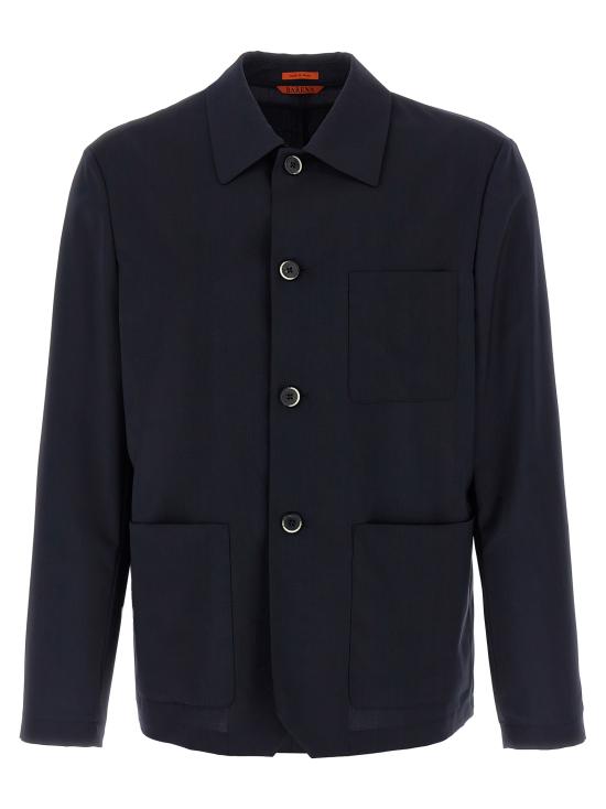 25FW 바레나 긴팔 셔츠 OSU53000478170 Blue