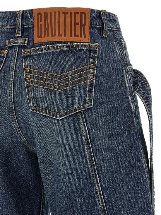 25FW 장 폴 고티에 데님 팬츠 2503WTR009D02457 Light Blue - JEAN PAUL GAULTIER
