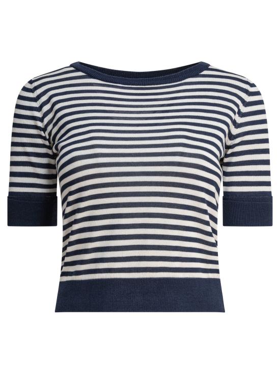 25SS 라키 반팔 티셔츠 LA MARINIEREBLEU PANNA Blue