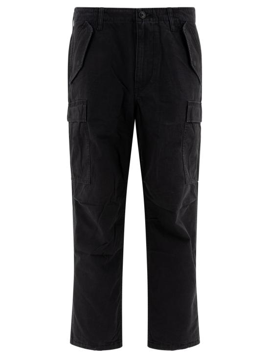 25FW 스투시 스트레이트 팬츠 1166680001 BLACK