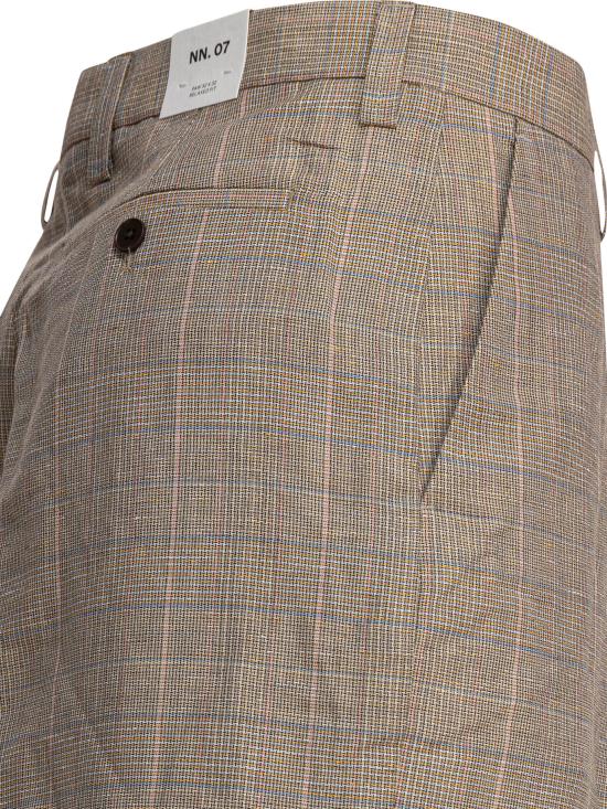 25FW 엔엔07 스트레이트 팬츠 2521918160PAW 1918BROWN CHECK - NN07