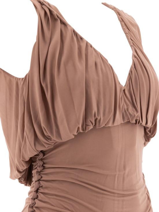  생로랑 숏 원피스 729750Y5G985551 Pink - SAINT LAURENT