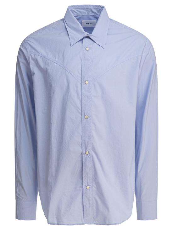 25FW 엔엔07 긴팔 셔츠 2525245927JOE SHIRT 5245POWDER BLUE Light blue