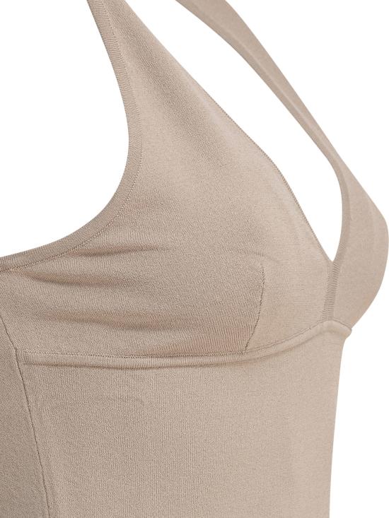 25SS 막스마라 아르미타 V넥 슬리브리스 탑 2511361313600ARMIDA1234007 Beige - MAX MARA