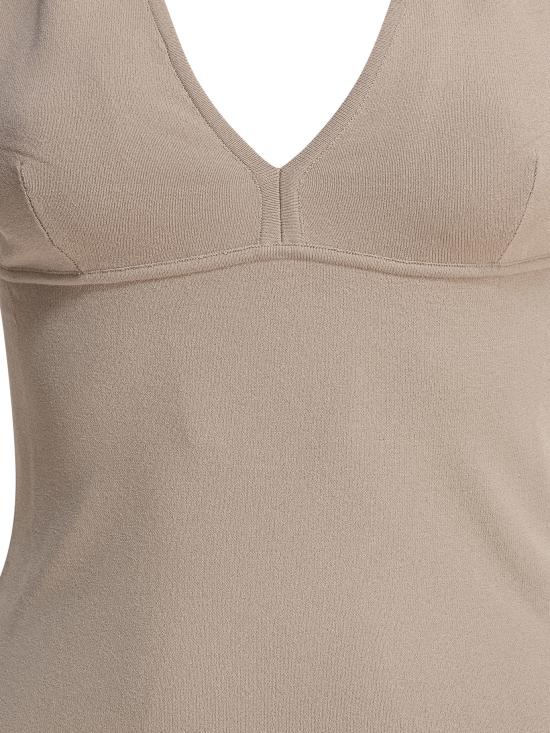 25SS 막스마라 아르미타 V넥 슬리브리스 탑 2511361313600ARMIDA1234007 Beige - MAX MARA