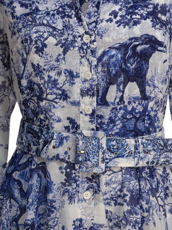 26SS 사만다 성 롱 원피스 ASTERSAFARI COBALT BLUE Blue - SAMANTHA SUNG