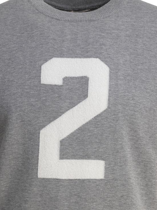 25SS 라키 반팔 티셔츠 T CROWN NMGRIGIO MELANGE Grey - RAKKI
