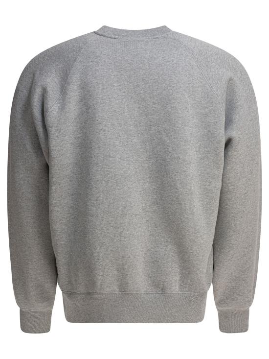 25FW 스투시 긴팔 티셔츠 1185700009 GREY HEATHER Grey - STUSSY