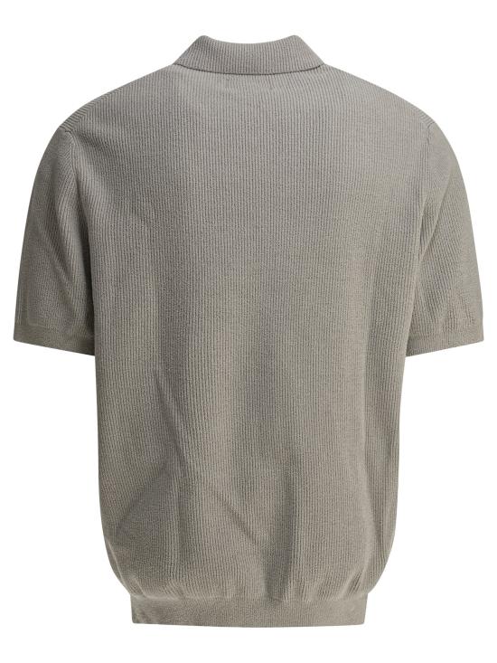 26SS 엔엔07 폴로 티셔츠 2526429634DANNY ZIP POLO 6429FOG Green - NN07