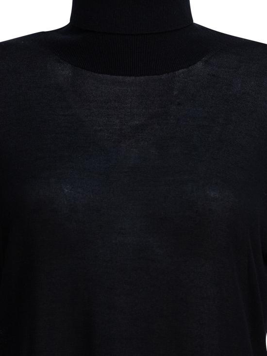 25FW 토템 터틀넥 253 WRT0535 YA0079001 Black - TOTEME