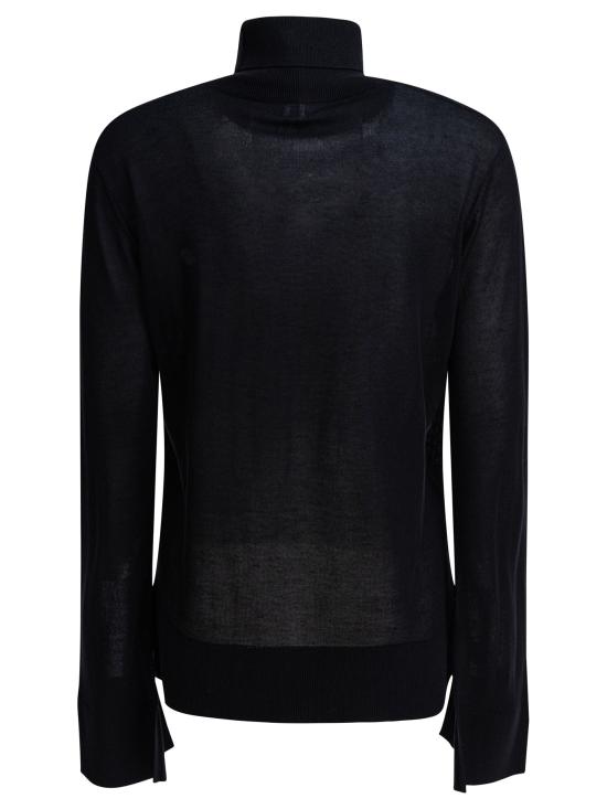 25FW 토템 터틀넥 253 WRT0535 YA0079001 Black - TOTEME