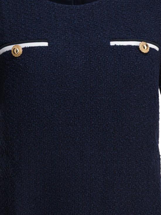 25FW 셀프 포트레이트 원피스 PF25 034S BLBLUE Blue - SELF PORTRAIT