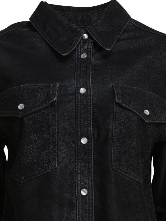 25FW 이자벨마랑에뚜왈 셔츠 25ACH0240FAC3B01E01BK Black - ISABEL MARANT ETOILE