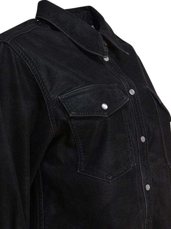25FW 이자벨마랑에뚜왈 셔츠 25ACH0240FAC3B01E01BK Black - ISABEL MARANT ETOILE