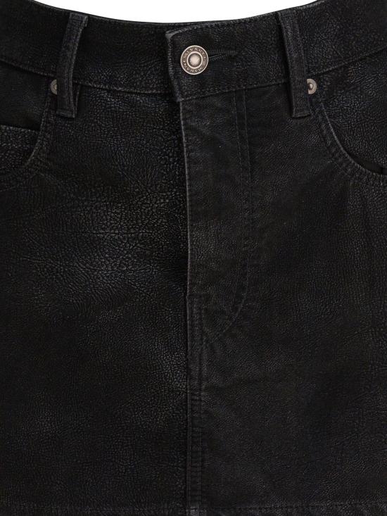 25FW 이자벨마랑에뚜왈 숏 스커트 25AJU0363FAC3B01E01BK Black - ISABEL MARANT ETOILE