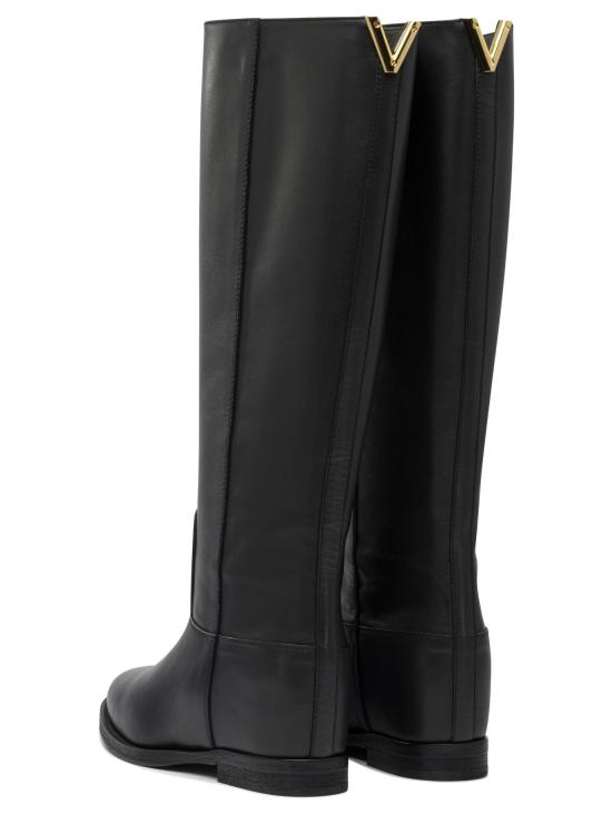 26FW 비아로마 부츠 4446LUXURYNERO Black - VIA ROMA