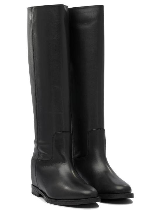 26FW 비아로마 부츠 4446LUXURYNERO Black - VIA ROMA