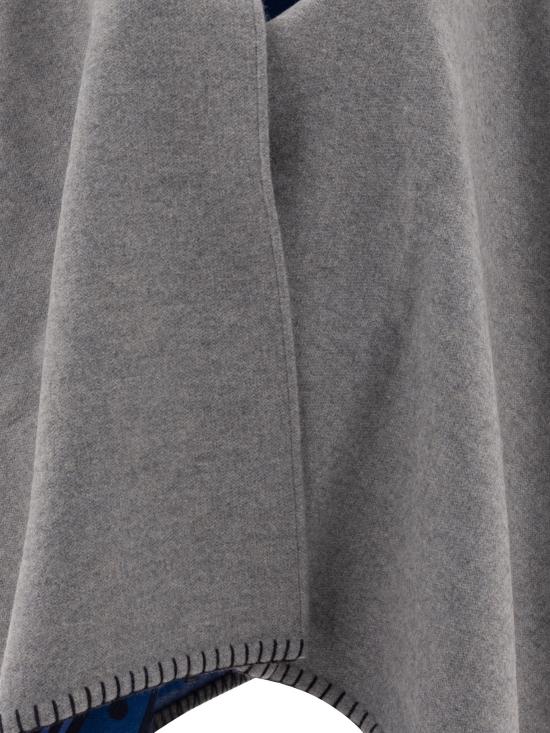 25SS 살바토레 페라가모 케이프 0779394 Grey - SALVATORE FERRAGAMO