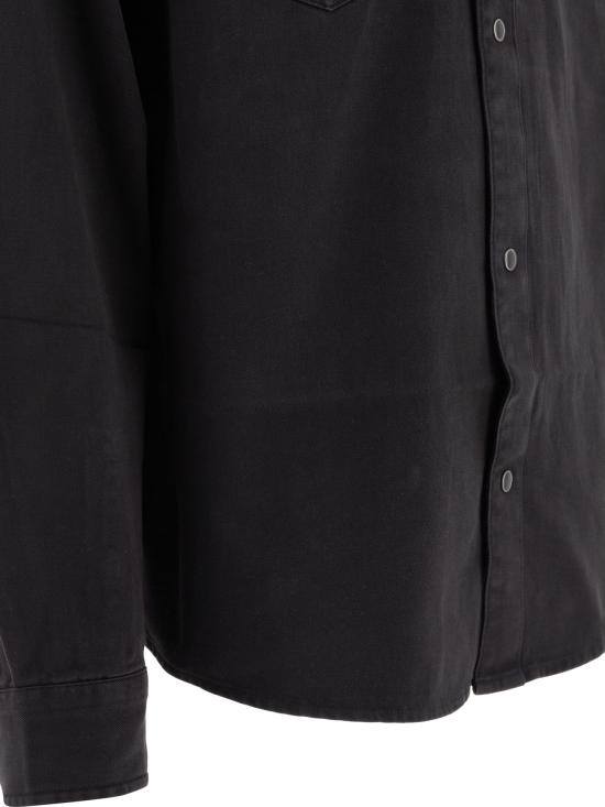 25SS 칼하트 WIP 긴팔 셔츠 I03438489 GD Black - CARHARTT WIP