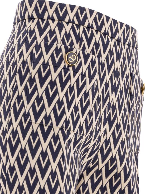 25SS 발렌티노 가라바니 스트레이트 팬츠 6B3RB647915QXA Blue - VALENTINO GARAVANI