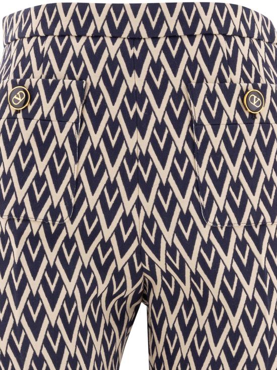 25SS 발렌티노 가라바니 스트레이트 팬츠 6B3RB647915QXA Blue - VALENTINO GARAVANI