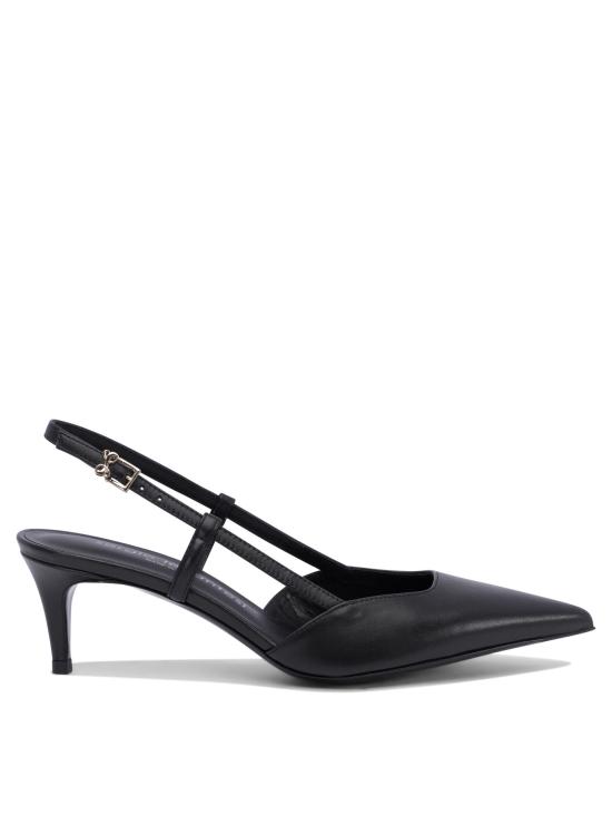 25SS 세르지오 레반테시 힐/펌프스 ELSA 5CALF NERO Black