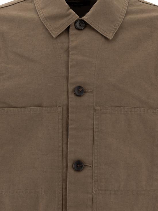 25FW 빈스 자켓 M08164042A222SHR Green - VINCE
