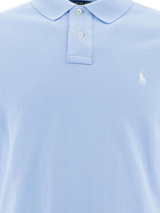26SS 폴로 랄프로렌 폴로 티셔츠 710782592013OFFICE BLUE C1750 Light blue - POLO RALPH LAUREN